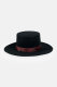 Crni vuneni šešir F22